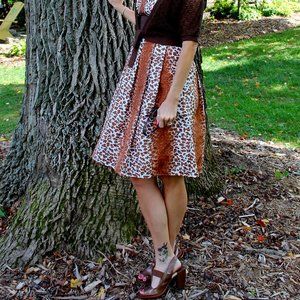 Max & Cleo Leopard Semi-formal Dress Size 4